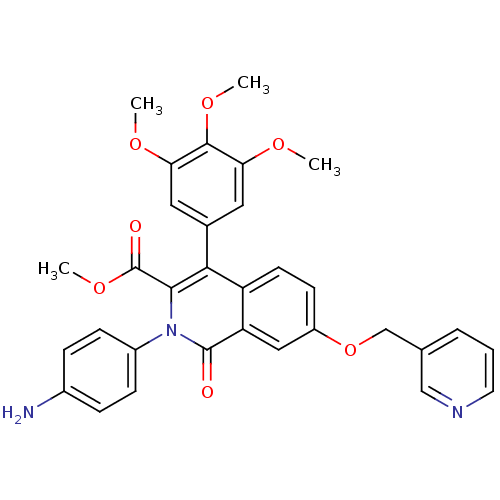 Chemical structure of BindingDB Monomer ID 50100659