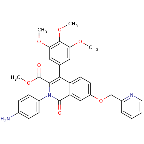 Chemical structure of BindingDB Monomer ID 50100662