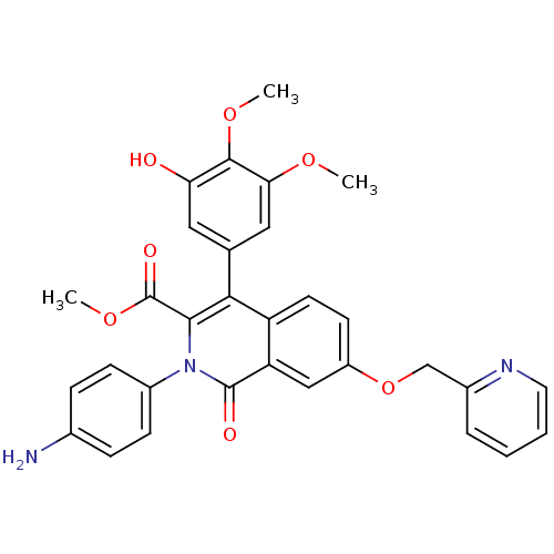 Chemical structure of BindingDB Monomer ID 50100663