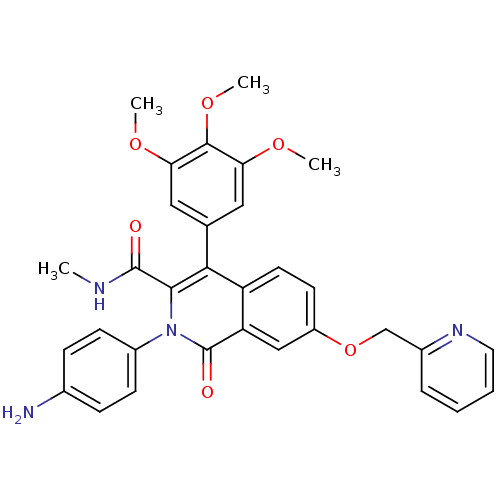 Chemical structure of BindingDB Monomer ID 50100671
