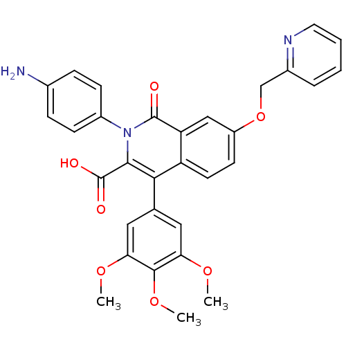Chemical structure of BindingDB Monomer ID 50100683