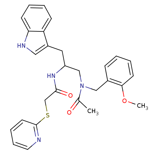 Chemical structure of BindingDB Monomer ID 50101036