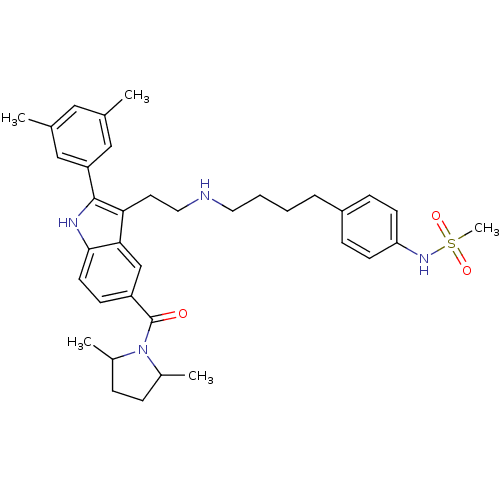 Chemical structure of BindingDB Monomer ID 50101165
