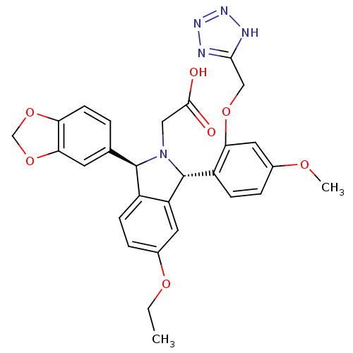 Chemical structure of BindingDB Monomer ID 50101261