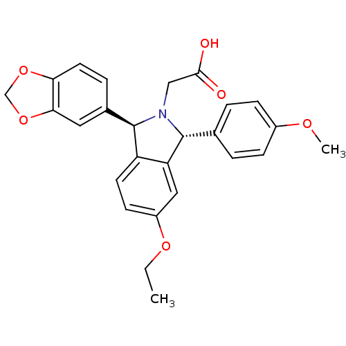 Chemical structure of BindingDB Monomer ID 50101263