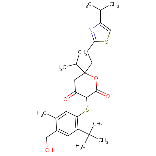 Chemical structure of BindingDB Monomer ID 50101457