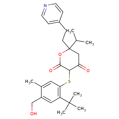 Chemical structure of BindingDB Monomer ID 50101458