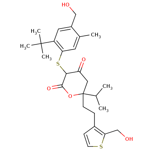 Chemical structure of BindingDB Monomer ID 50101459