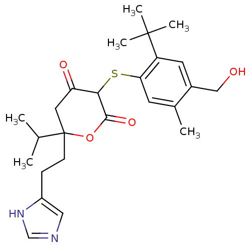 Chemical structure of BindingDB Monomer ID 50101461