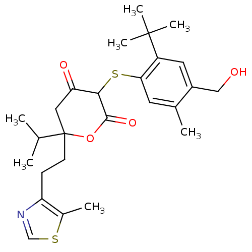 Chemical structure of BindingDB Monomer ID 50101465