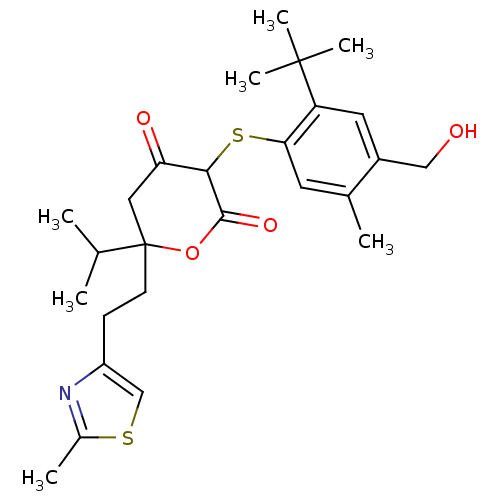 Chemical structure of BindingDB Monomer ID 50101471