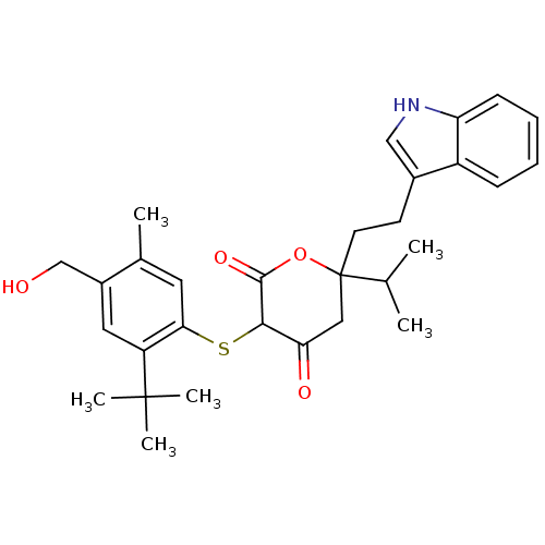 Chemical structure of BindingDB Monomer ID 50101472