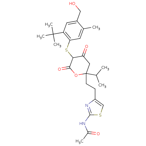 Chemical structure of BindingDB Monomer ID 50101473