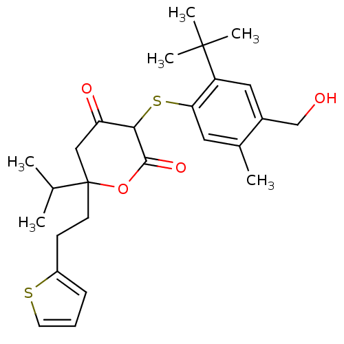 Chemical structure of BindingDB Monomer ID 50101474