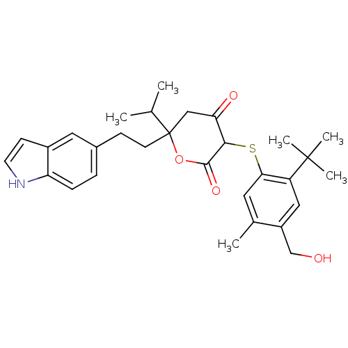 Chemical structure of BindingDB Monomer ID 50101475