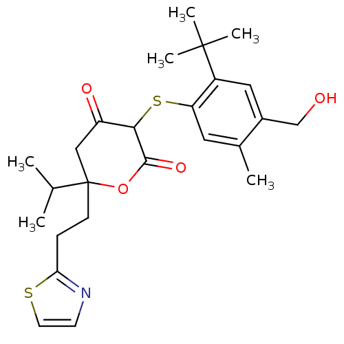 Chemical structure of BindingDB Monomer ID 50101478
