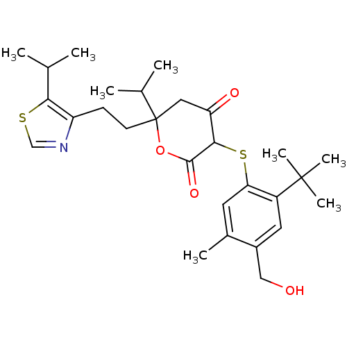 Chemical structure of BindingDB Monomer ID 50101479