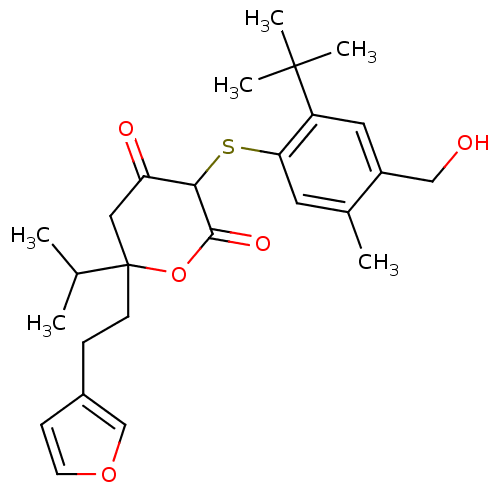 Chemical structure of BindingDB Monomer ID 50101480