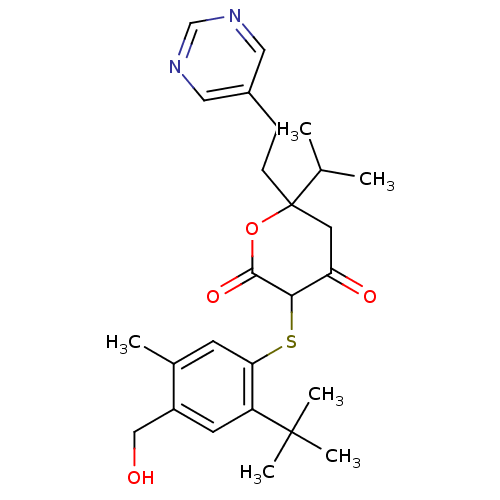 Chemical structure of BindingDB Monomer ID 50101481