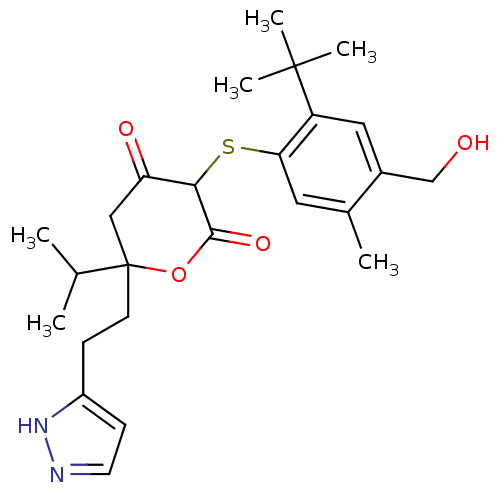 Chemical structure of BindingDB Monomer ID 50101482