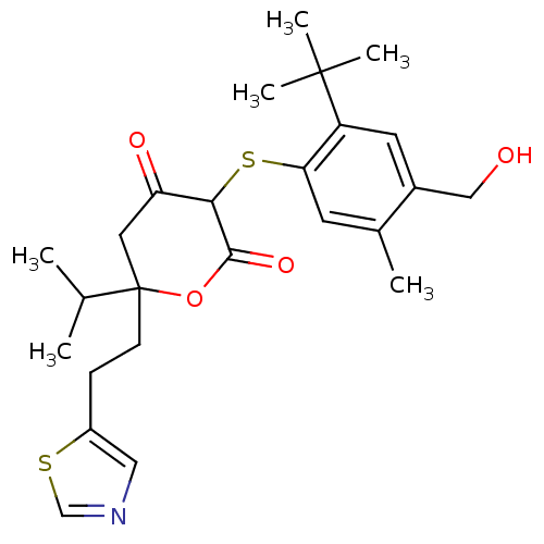 Chemical structure of BindingDB Monomer ID 50101491