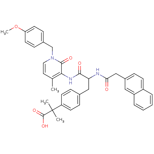 Chemical structure of BindingDB Monomer ID 50101669