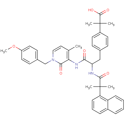 Chemical structure of BindingDB Monomer ID 50101671