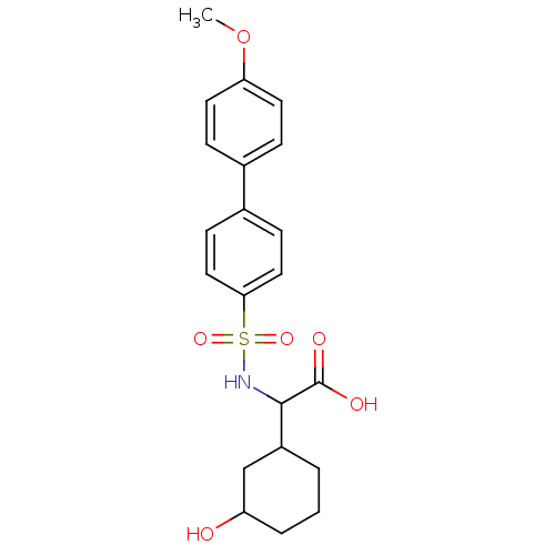 Chemical structure of BindingDB Monomer ID 50101722