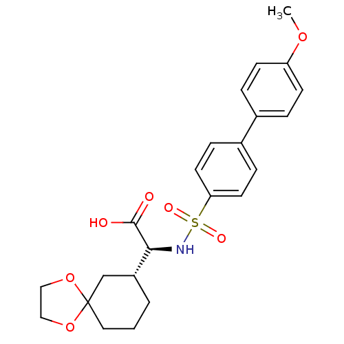 Chemical structure of BindingDB Monomer ID 50101734