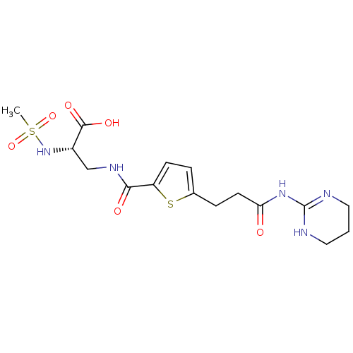 Chemical structure of BindingDB Monomer ID 50101754