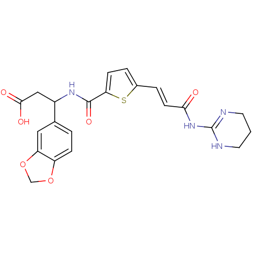 Chemical structure of BindingDB Monomer ID 50101767