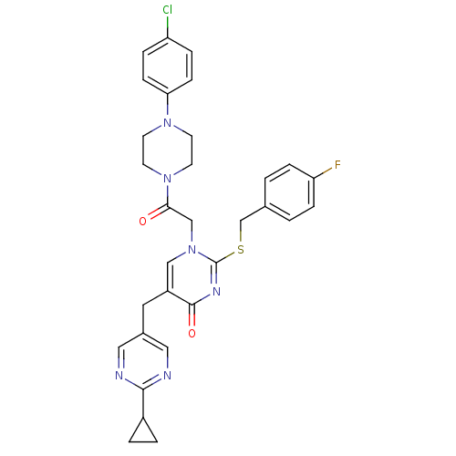 Chemical structure of BindingDB Monomer ID 50102155