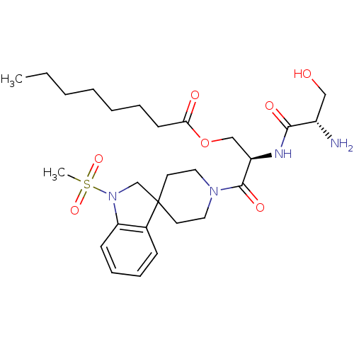 Chemical structure of BindingDB Monomer ID 50102235