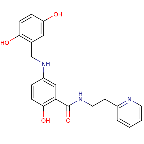 Chemical structure of BindingDB Monomer ID 50102427