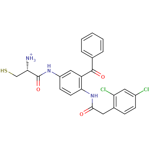 Chemical structure of BindingDB Monomer ID 50103261