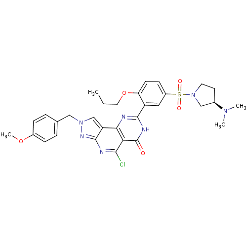 Chemical structure of BindingDB Monomer ID 50104205