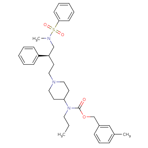 Chemical structure of BindingDB Monomer ID 50104261