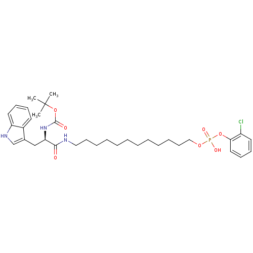 Chemical structure of BindingDB Monomer ID 50104457