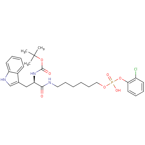 Chemical structure of BindingDB Monomer ID 50104459