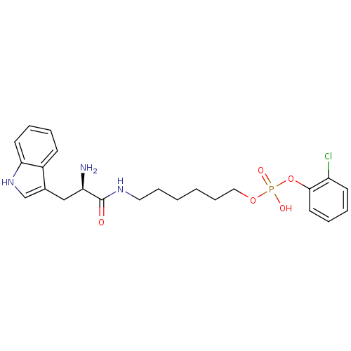 Chemical structure of BindingDB Monomer ID 50104461