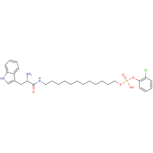 Chemical structure of BindingDB Monomer ID 50104469