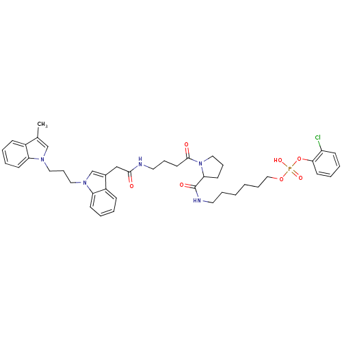 Chemical structure of BindingDB Monomer ID 50104480