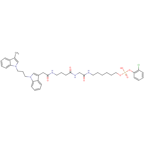 Chemical structure of BindingDB Monomer ID 50104481