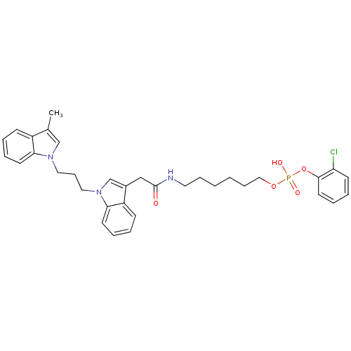 Chemical structure of BindingDB Monomer ID 50104483