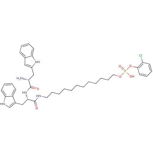 Chemical structure of BindingDB Monomer ID 50104489