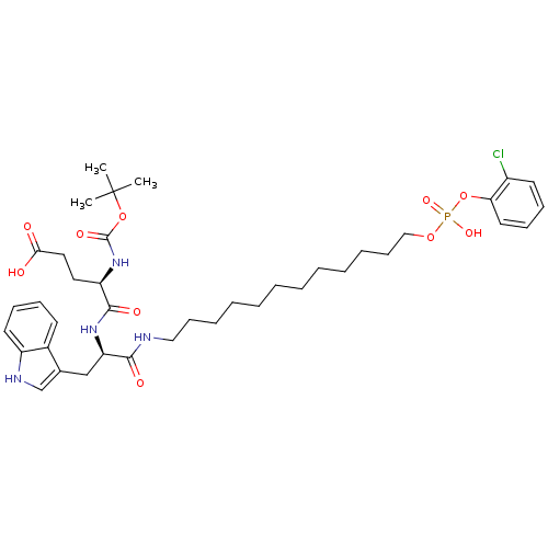 Chemical structure of BindingDB Monomer ID 50104493