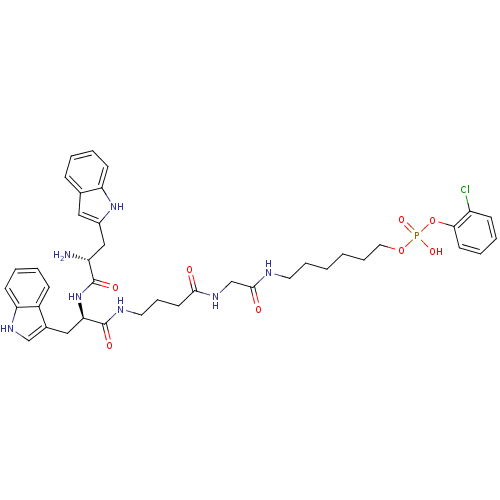 Chemical structure of BindingDB Monomer ID 50104494