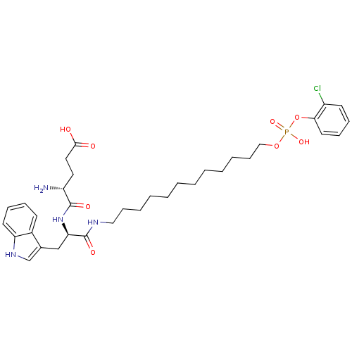 Chemical structure of BindingDB Monomer ID 50104496