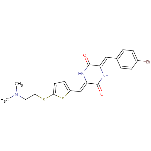 Chemical structure of BindingDB Monomer ID 50104510