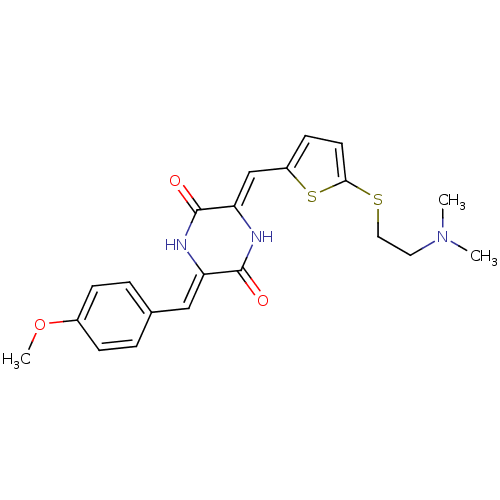 Chemical structure of BindingDB Monomer ID 50104512